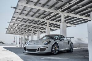 2016 Porsche 911 GT3 RS in Fashion Grey on Vorsteiner Wheels (V-FE 203)